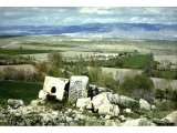 Laodicea - water pipe clogged with limestone scale. This indicates the lukewarm water that came through these pipes. Cf. Rev.3:16.